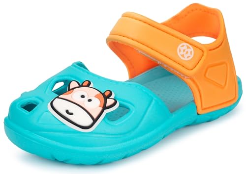 KVbabby Sandali per bambini e ragazzi Scarpe da Giardino Antiscivolo Sandali da Spiaggia Ciabatte,2463blue,26/27 EU/Dimensione dell'etichetta 160