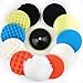 Coceca 7 Inches Buffing Polishing Pad, Car Foam Sponge Pads kit 11pcs,1 Buffing Wheel for Drill and 10 Sponge Pads Included for Waxing and Sealing Glaze.