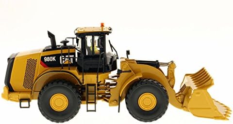 Miniatura 5 de para CAT 980K Cargador de ruedas Configuración de roca 1/50 DIECAST Modelo CAR Truck
