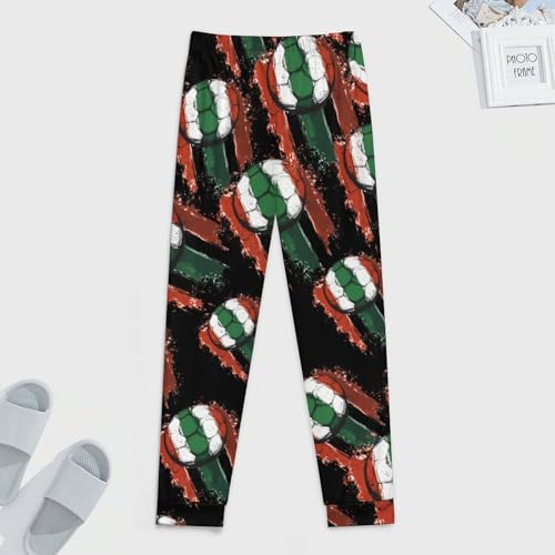 Ireland Soccer Ball Men's Pajamas Pants Lightweight Sleep Lounge Pant Pjs Bottoms Casual Sleepwear4