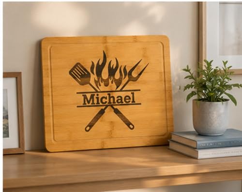 Tabla de Cortar Personalizada de Bambú 13.75x11 Pulgadas miniatura 6