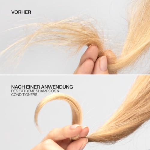 4. Bild von Redken | Pflegeset für sprödes und geschädigtes Haar, Anti Haarbruch, Mit Interlock Protein Network, Extreme Shampoo 300 ml & Conditioner 300 ml