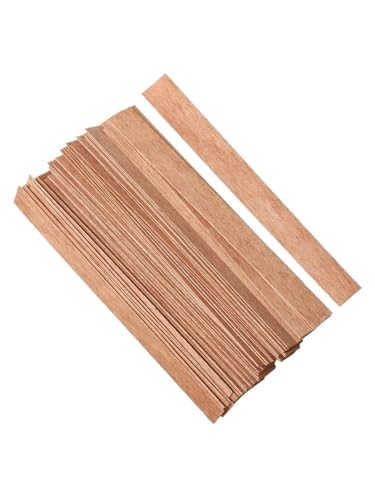 Pabilo de madera para vela 400 unidades forma corazón