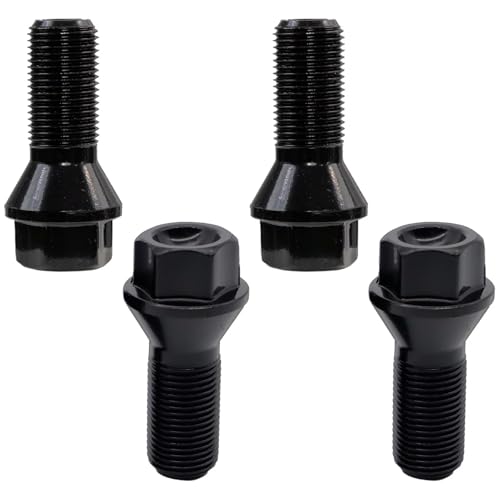 Tuercas y pernos de rueda OEM 36136774896 con acabado negro de alta resistencia para BMW M3 X1 Z4