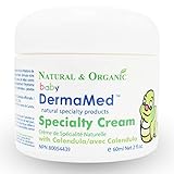 Natural Eczema Relief Balm - DERMAMED Phyto Formula Fast Absorption, Soothes Dry Itchy, Irritated Skin, Alternative to Synthetic Cortisone