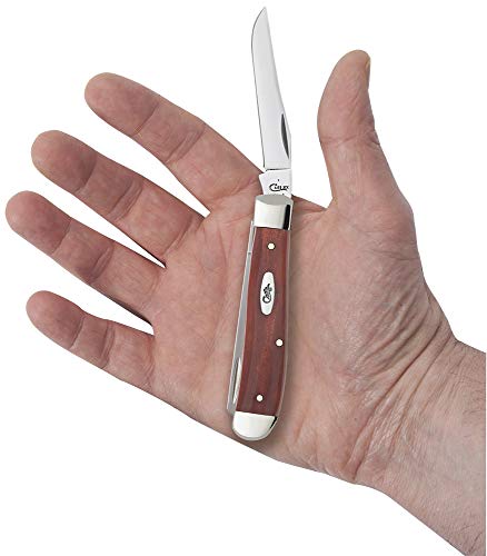 Image of Case WR XX Pocket Knife Chestnut Smooth Bone Mini Trapper Item #28700 - (6207 SS) - Length Closed: 3 1 /2 Inches