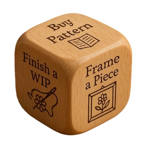 Dados de bordado Fun Dice accesorio de 6 caras para tejer 2