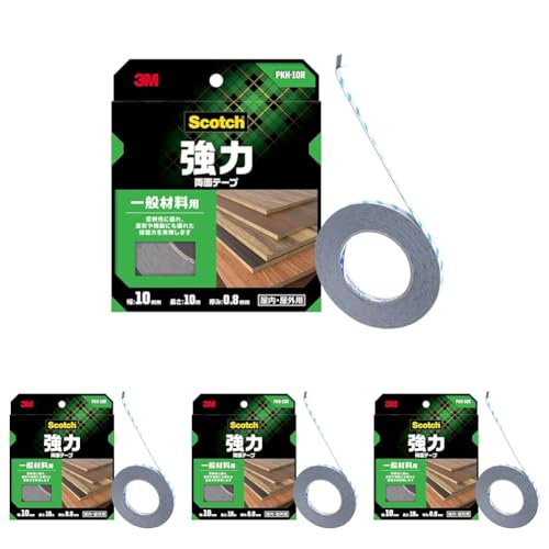 3M ʃe[v  ʍޗp 10mm 10m XRb` KH-10R  ؍ (× 4)