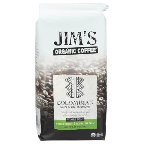 Coffee Whole Bean Colombian 12 Ounces (Case of 6) Cover