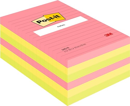 Feuillets Adhésifs Lignés à Forte Adhérence pour Listes de Tâches Claires