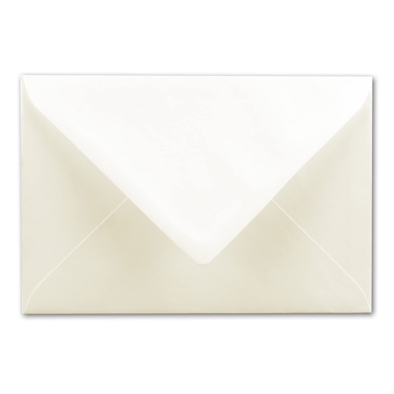 Envelopes in cream, 50 pieces, envelopes in DIN B6 format 125 x 185 mm, 120 grams per m² - Image 3