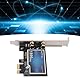 Fyearfly PCIE Netzwerkkarte Bluetooth 5.3 AX1800 Dual Band PCIE WLAN Adapter 1800Mbps WLAN WiFi 6 Karte 2.4Ghz/5Ghz Antenne für Desktop PC