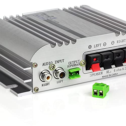 Mini amplificatore stereo digitale Hi-Fi 2.1, con