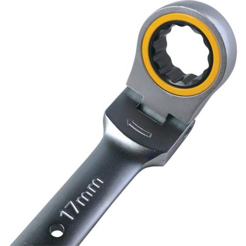 Amazon | トップ工業 (TOP) 首振りラチェットコンビ 対辺15mm 首