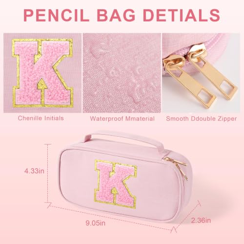 Image of YOOLIFE Initial Bag, Personalized Birthday Gifts, Blue (C)