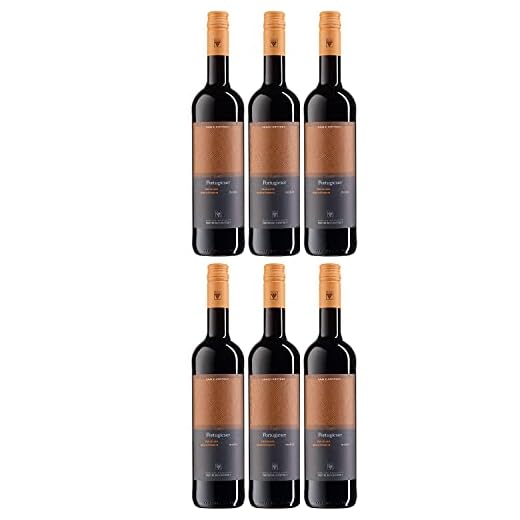 WV Freyburg-Unstrut Portugieser Rotwein Wein trocken Deutschland (6 Flaschen)