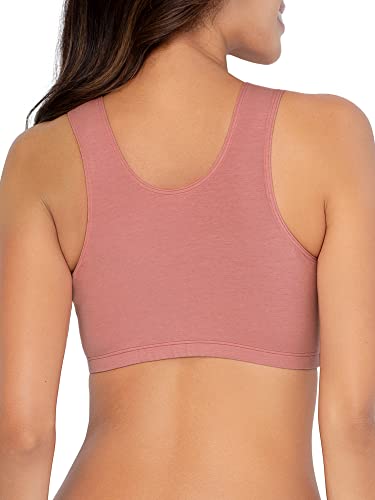 Image of Fruit of the Loom Women's Cotton Tank Bra for Women - Ultimate Comfort & Breathable Fit