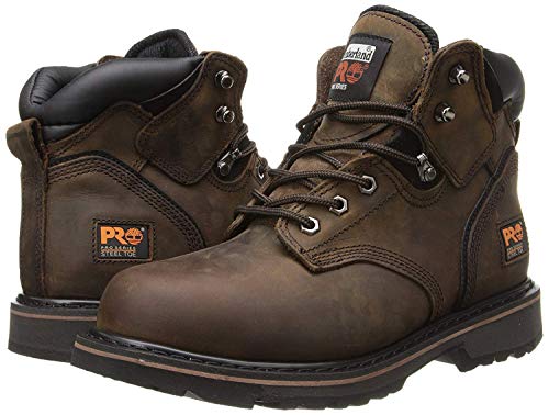 Image of Timberland PRO Men's Pit Boss 6 Inch Soft Toe Industrial Work Boot, Brown, 10.5