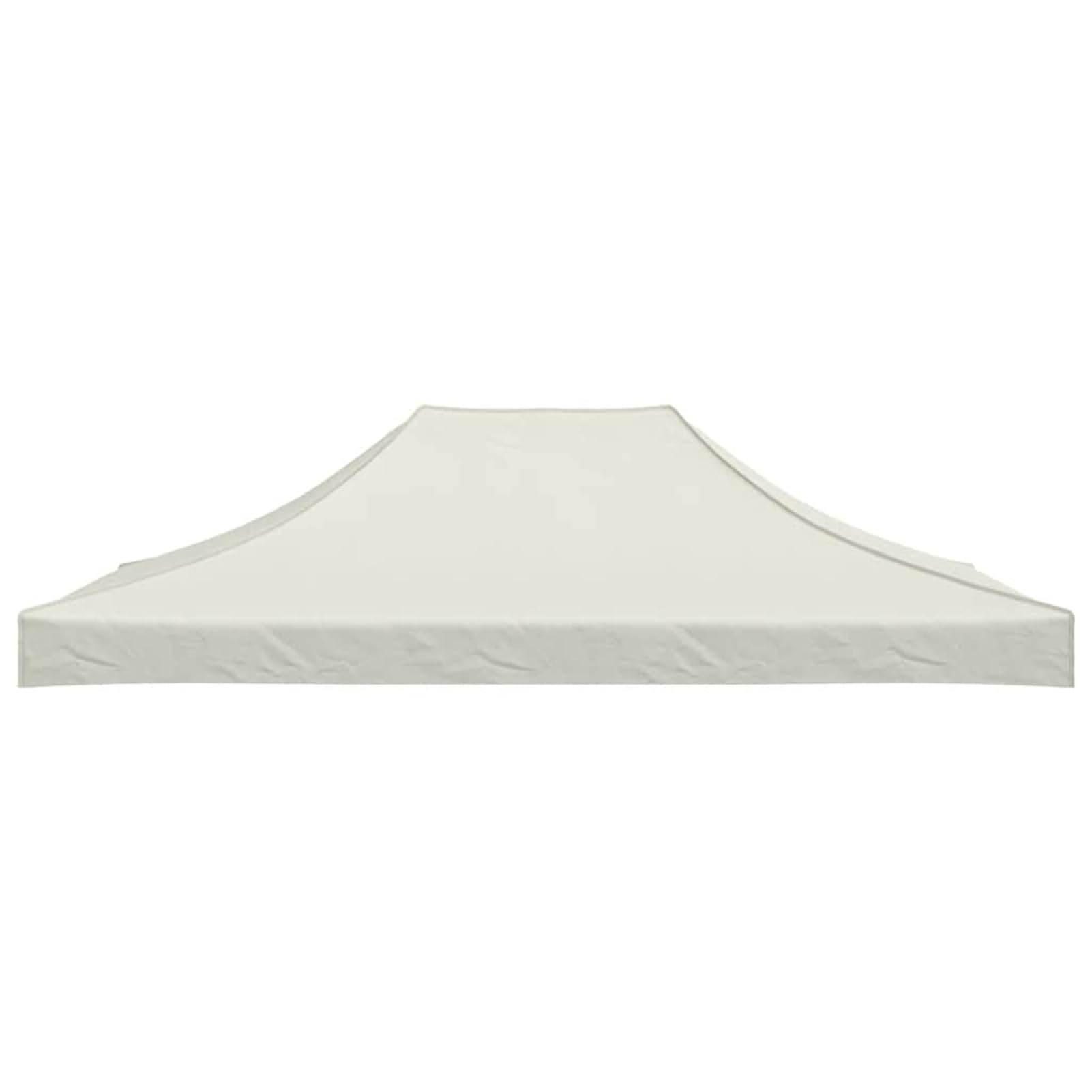 Toit de rechange pour tonnelle - Résistant aux UV et à l'eau - 4 x - Crème 270 g/m²