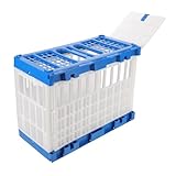 Cage à pigeons professionnelle : conçue comme un panier de transport, cette cage réduit le stress des pigeons lors des longs . panier de transport ventilé en plastique