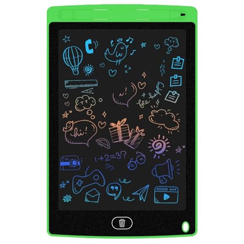 Tablero de dibujo electrónico, bloc de notas electrónico para - Tableta de escritura LCD de 8,5 pulgadas, tablero de dibujo con bolígrafo - Tablero de escritura atrevido alimentado por luz Smart