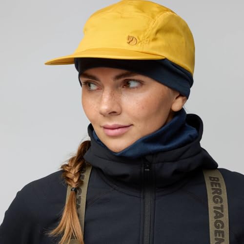 Fjällräven Unisex Bergtagen Mountain Kappe, Black/Dark Navy, L/XL