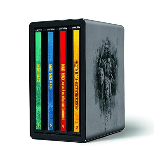 Mad Max-Anthologie [4K Ultra-HD + Blu-Ray-Édition boîtier SteelBook]