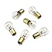 RoadPro RP-1157P6 Clear #1157 Heavy Duty Replacement Bulbs, (Pack of 6)