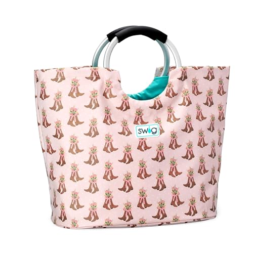 Image of Swig Life Loopi Tote Bag, Large, Lightweight, Waterproof Beach and Utility Bag