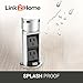 Link 2 Home Space Saver Pop Up Outlet Station with USB, 2 Power Outlets 15A, 2 USB Ports 2.4A Fast Charge Splash Resistant, Stainless-Steel Finish, for Kitchen Island, Office Table and Workshop