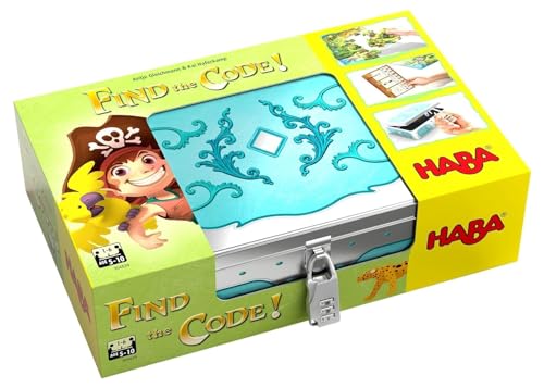 HABA 304839 - Find The Code! Pirateninsel, Rätselspiel mit...
