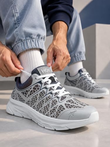 Image of HOS Mens Sports Shoes | Lightweight Running Shoes for Men | Breathable and Comfortable Footwear and Training