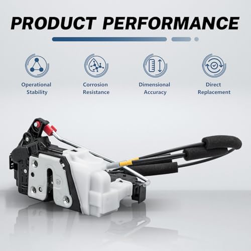 Image of KELOKE Door Latch Lock Actuator Compatible with Kia Forte 2011-2013 Hatchback, Forte 2010-2014 Sedan, Forte5 2012-2013 Hatchback, Front Left Driver Side, Replace# 81310-1M040 937078