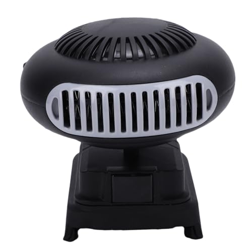 Oreilet Calentador a Batería, 170W 2 Engranajes Calentador Eléctrico para Camping, Oficina, Coche, Escritorio Al Aire Libre, Apto para 48111820 48111822, sin Batería