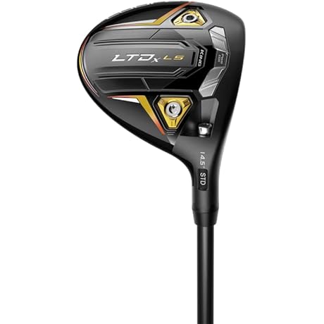 Cobra Golf LTDX LS Fairway Matte Black-Gold Fusion 2022