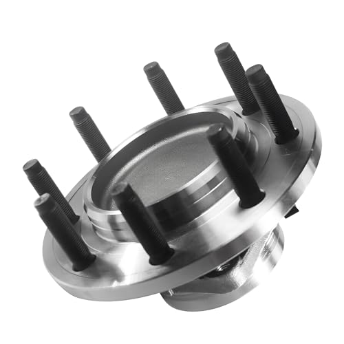 Image of Detroit Axle - RWD Front Wheel Bearing Hubs for 2006 2007 2008 Dodge Ram 2500 3500, 2 Wheel Bearing and Hubs Assembly Replacement Pair Hubs