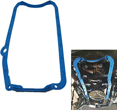 Image of Specialized SBC 1 Piece Oil Pan Gasket Blue Pre - 79 Early Fits For SB 265 283 327 350 383 400