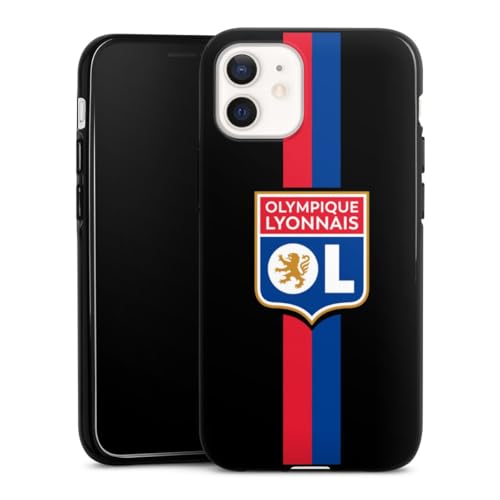 Coque Olympique Lyonnais pour iPhone 12 en silicone souple