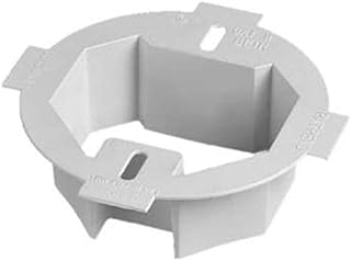 Arlington Industries Arlington BE1R Plastic 1-Gang Ceiling Box Extender 4.35 Inch x 1.5 Inch, COLOR - pack of 4