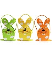3 x Easter nest with bunny - Easter basket made of felt for filling - felt bag Easter bunny for ...