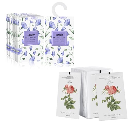 MYARO 12 piezas sachets aromáticos para armario