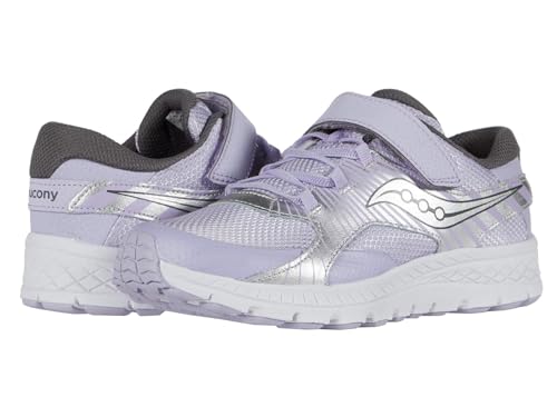 Saucony Kids Velocer Unisex Alternative Closure Running Shoes Purple 2.5 Little Kid W