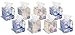 Kleenex Tissues, Ultra Soft Cube Box,BLUE 85 Count Each (Family Pack of 8)