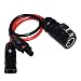 LIXIN 10AWG 2 Pin Power Industrial Circular Connector，for Furrion,Solar Panel Suitcase,Forrest River RV Ports