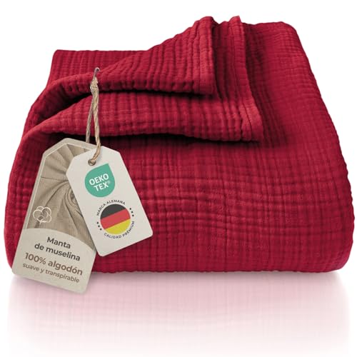 LAYNENBURG Colcha de Muselina Premium 220