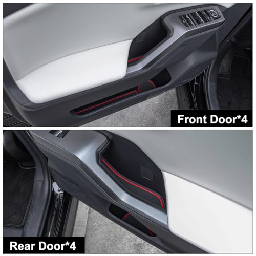 Accesorios para Toyota RAV4 2026 Portavasos Antideslizante Rojo miniatura 5