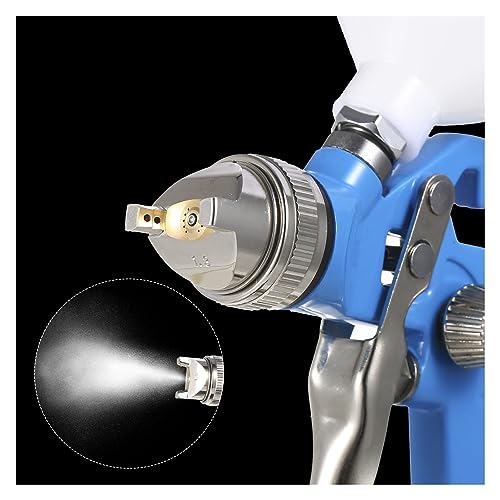 Pistolet à peinture gravité 600ml avec buses interchangeables - 6