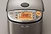 Zojirushi NP-HCC10XH Induction Heating System Rice Cooker and Warmer, 1 L, Stainless Dark Gray