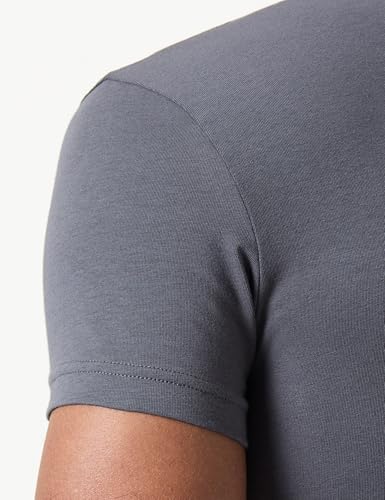 Emporio Armani T-Shirt für Herren, Schwarz/Magnet, Small – Ansicht 5