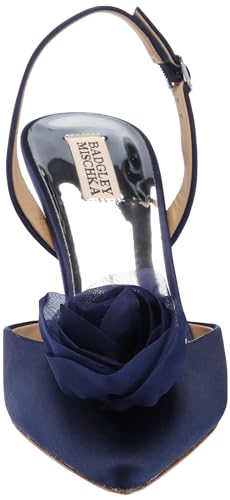 Badgley Mischka Women's CARLISE Pump, Midnight, 82